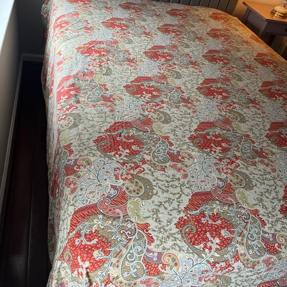 Pottery Barn Paisley Duvet Duvet Grand lit Size Full/ Queen/ Firm Price